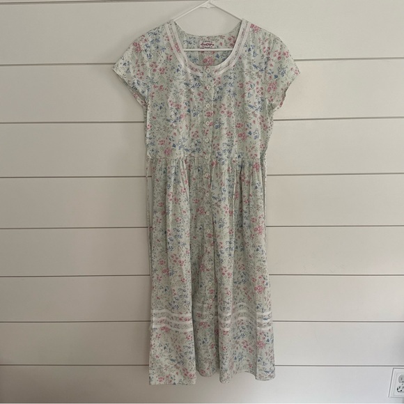 Lanz Of Salzburg Dresses & Skirts - Lanz Of Salzburg Women’s Vintage Style Floral House Dress Size Small Cottagecore